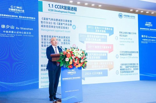 中国质量认证中心受邀参加2024年中国碳市场大会2